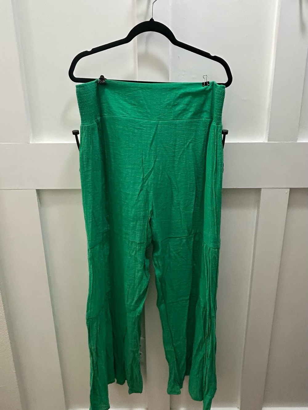 Nanette Lepore Bright Kelly Green Wide Leg Pants